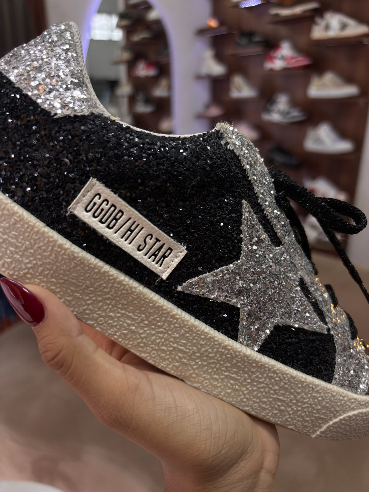 Golden goose Black Silver Star