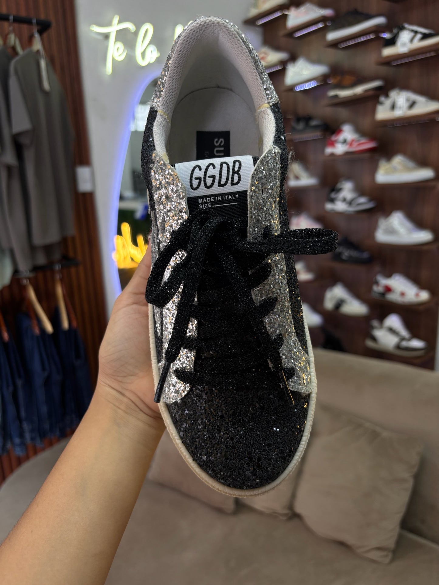 Golden goose Black Silver Star