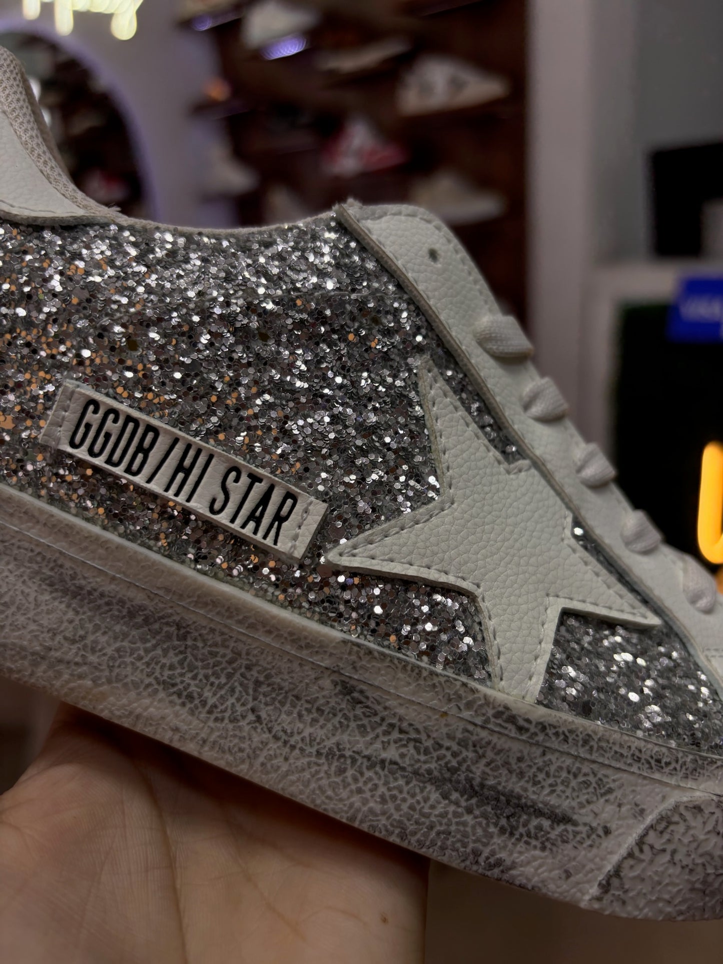 Golden Goose plateado