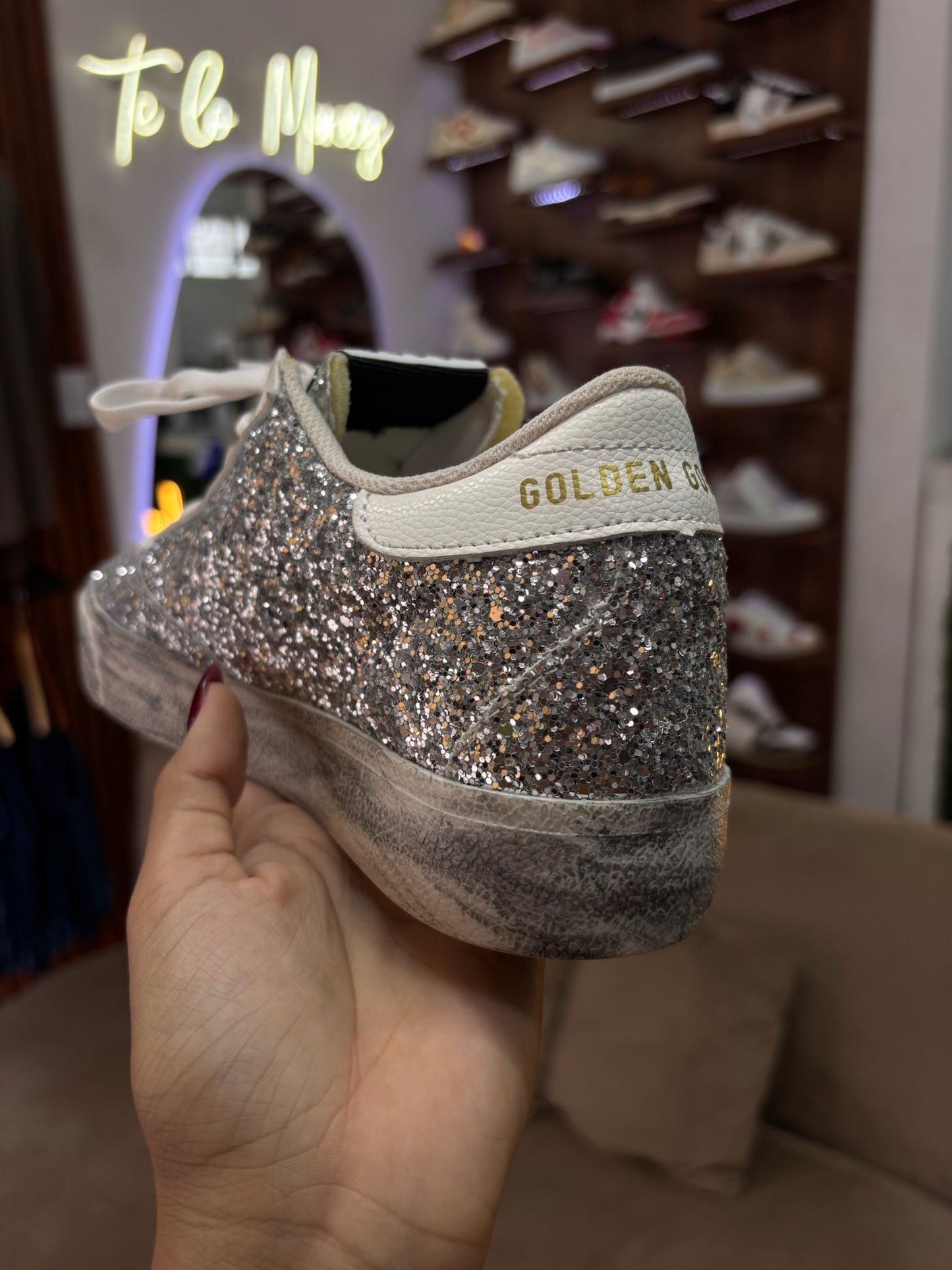 Golden Goose plateado