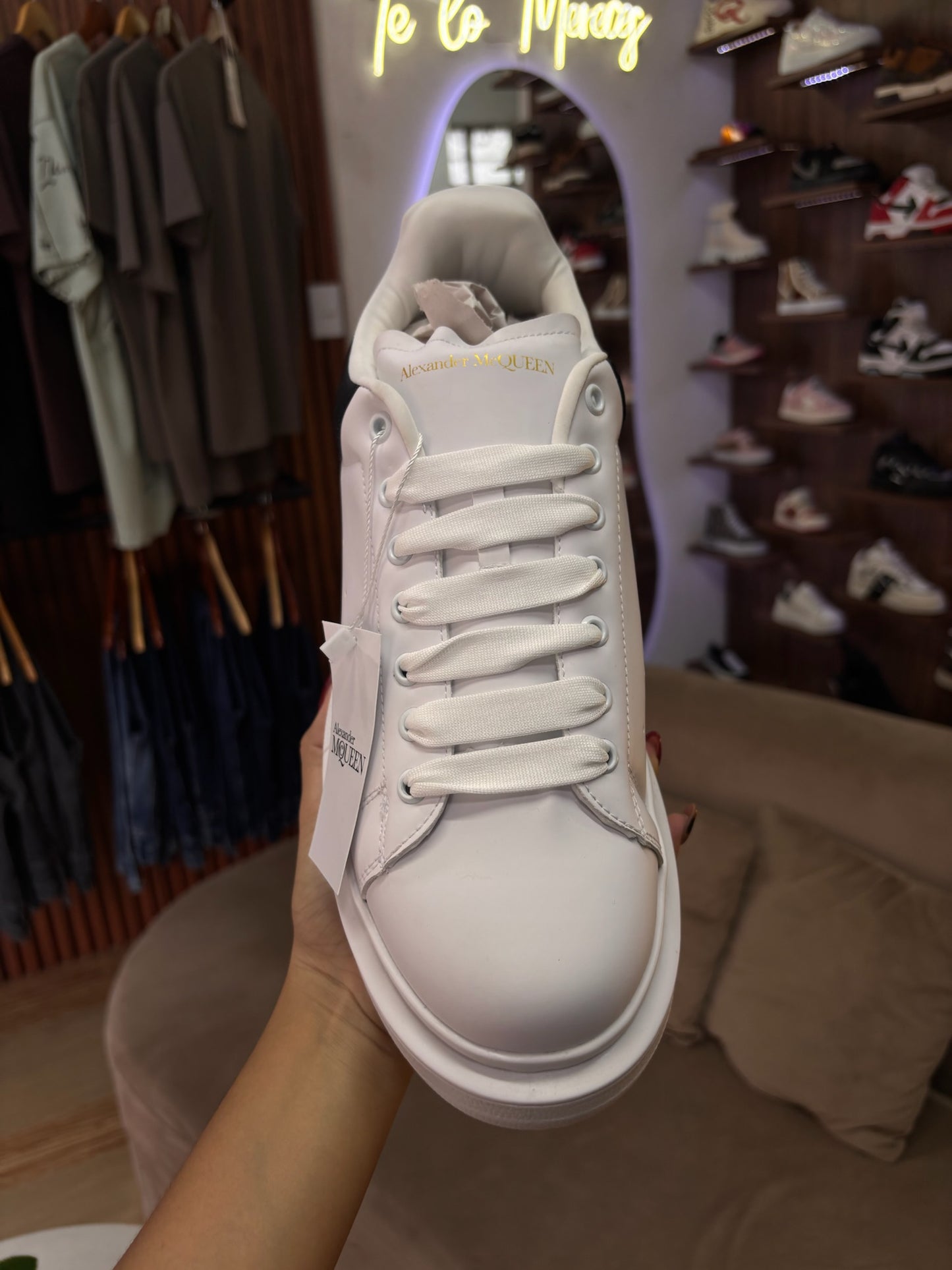 Alexander McQueen Clasico blanco