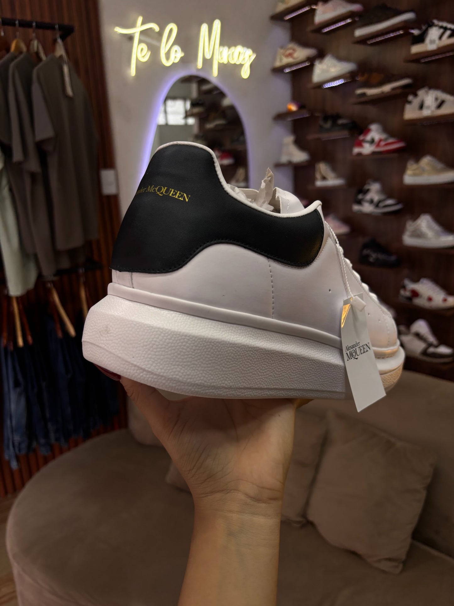 Alexander McQueen Clasico blanco