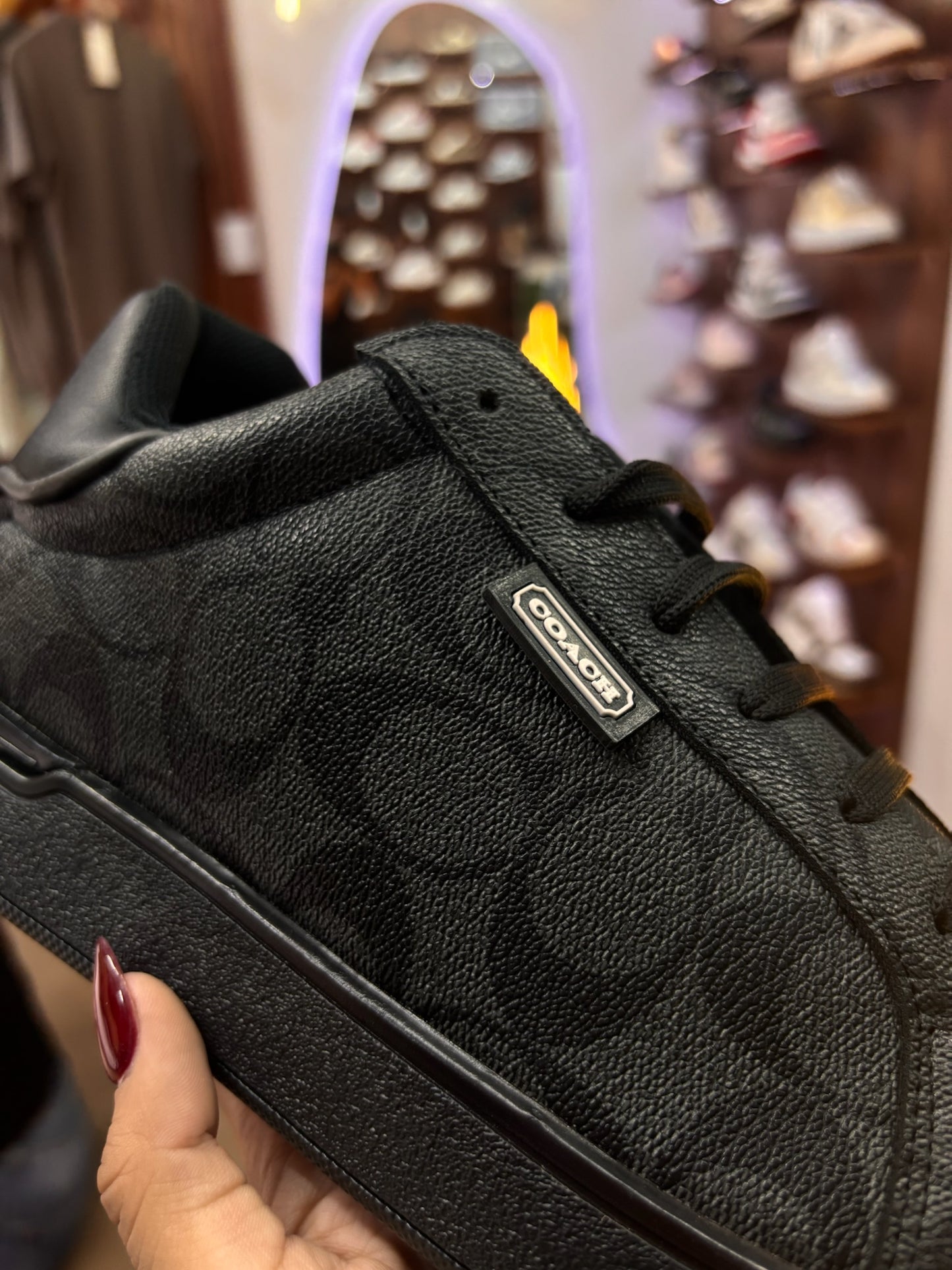 Coach Blackout Monogram