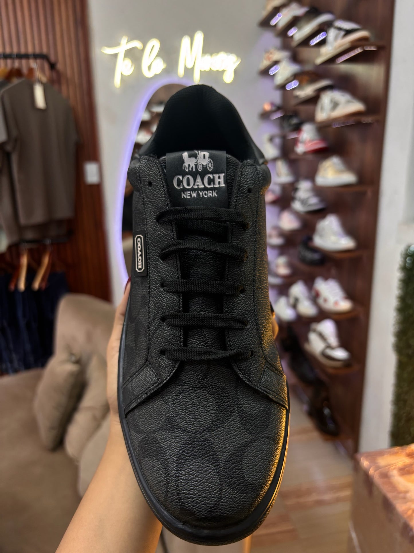 Coach Blackout Monogram