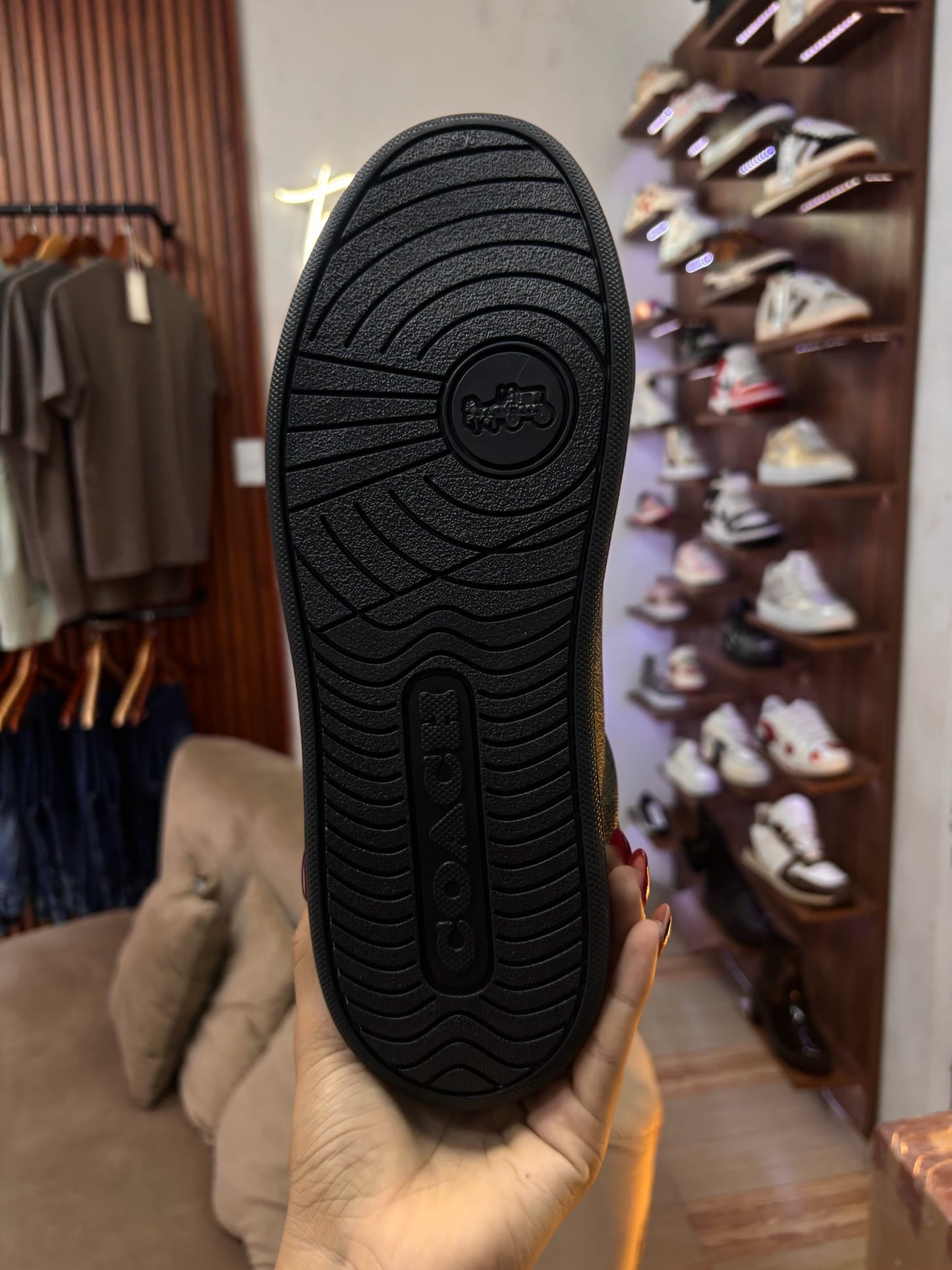 Coach Blackout Monogram