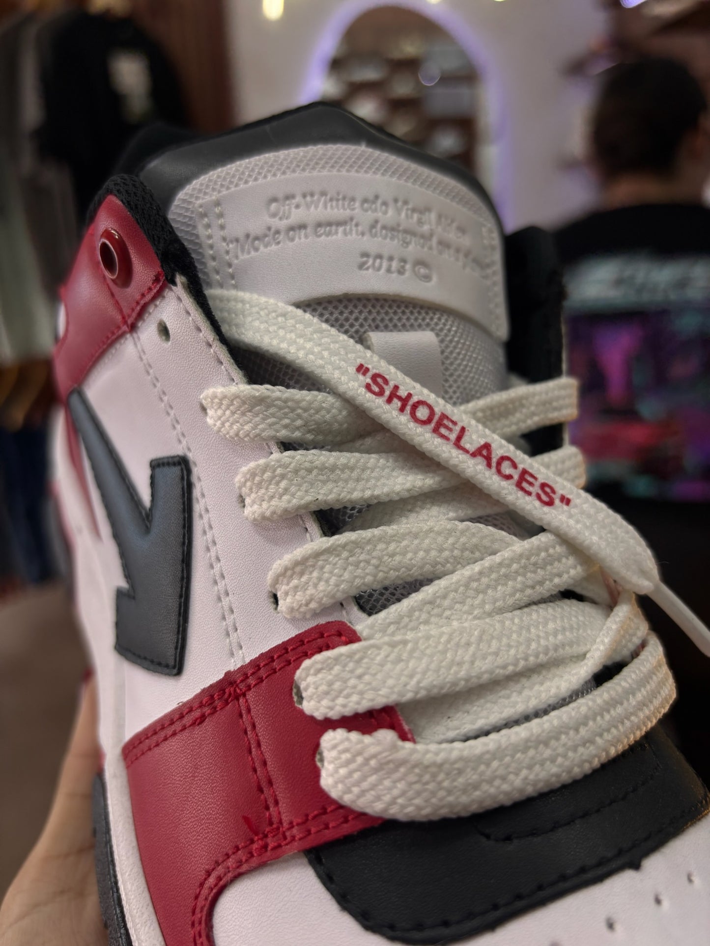 Off-White Court Red