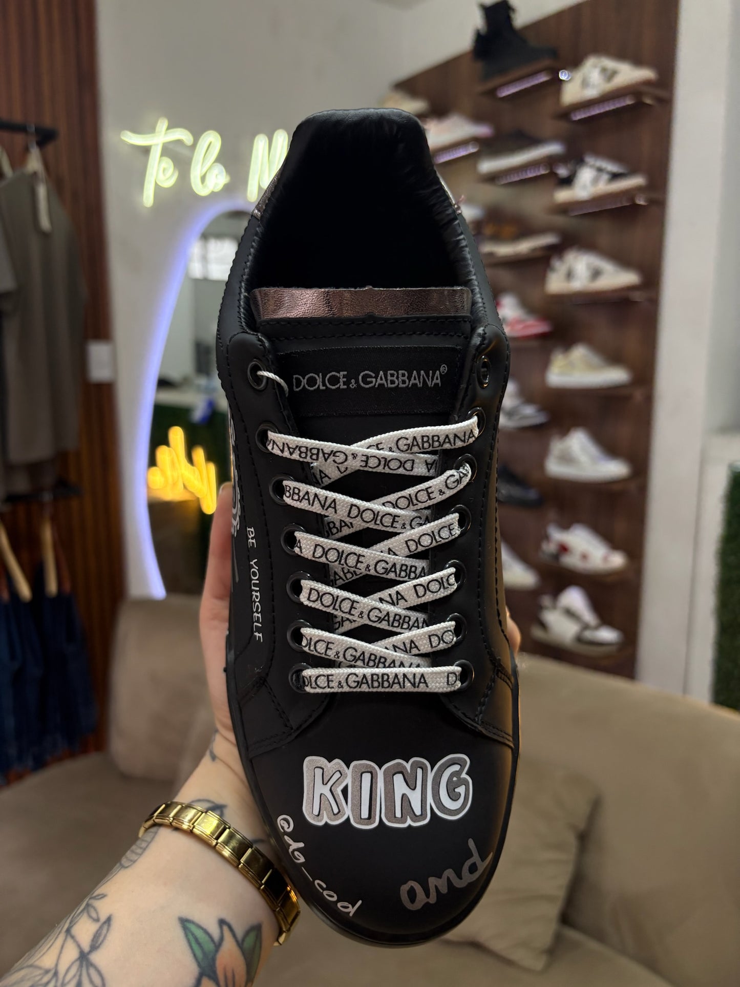 Dolce&Gabbana portofino King negro