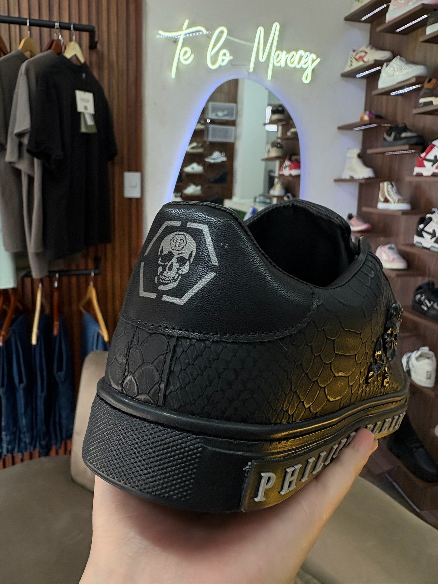 Philipp Plein Python Black