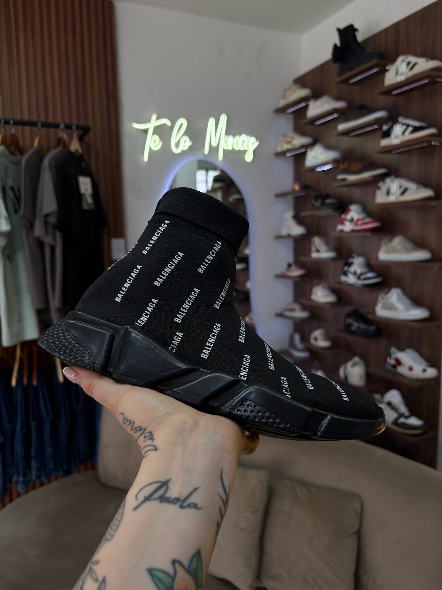 Balenciaga Speed Total Black