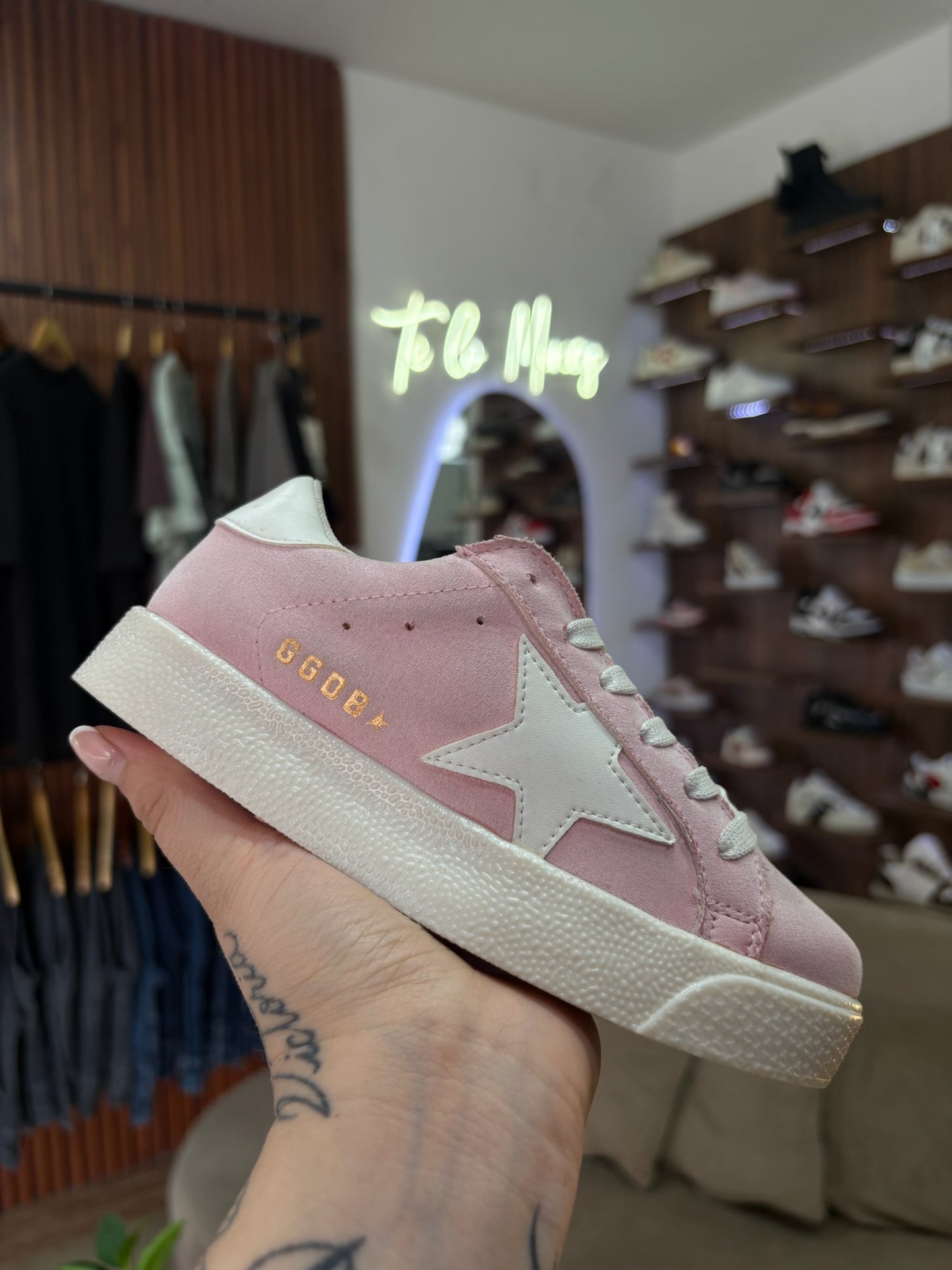 Golden gosse kids pink