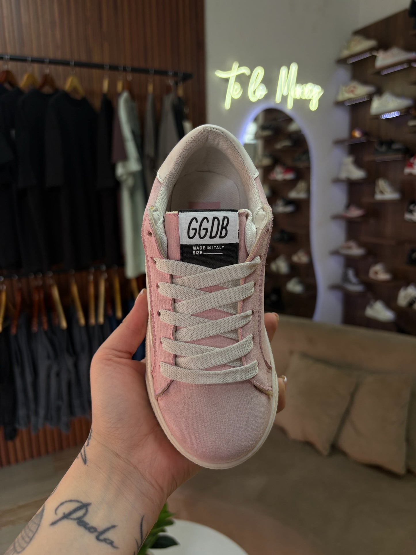 Golden gosse kids pink