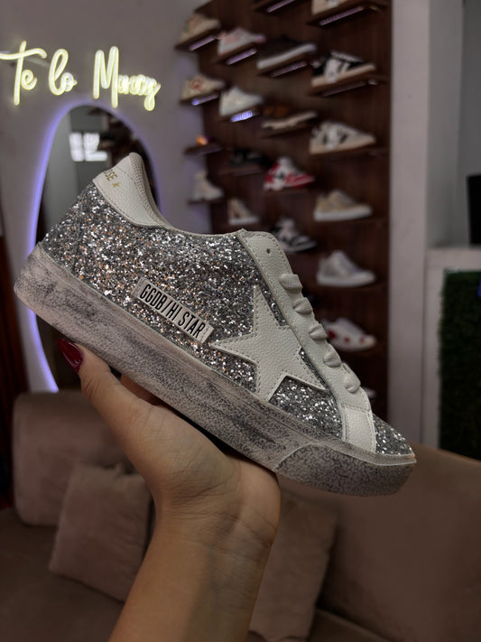 Golden Goose plateado