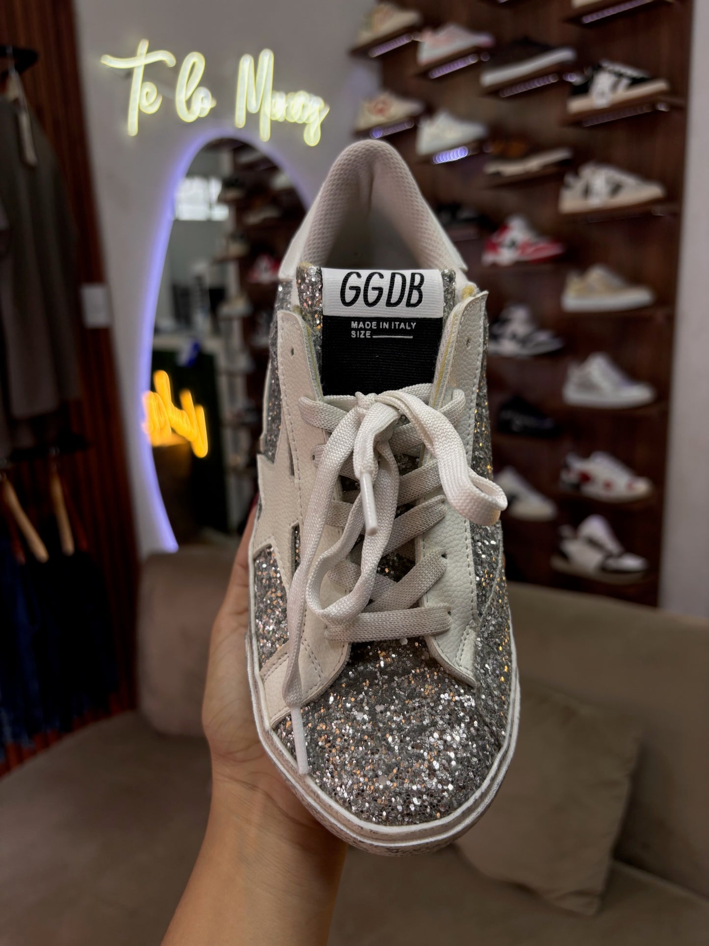 Golden Goose plateado