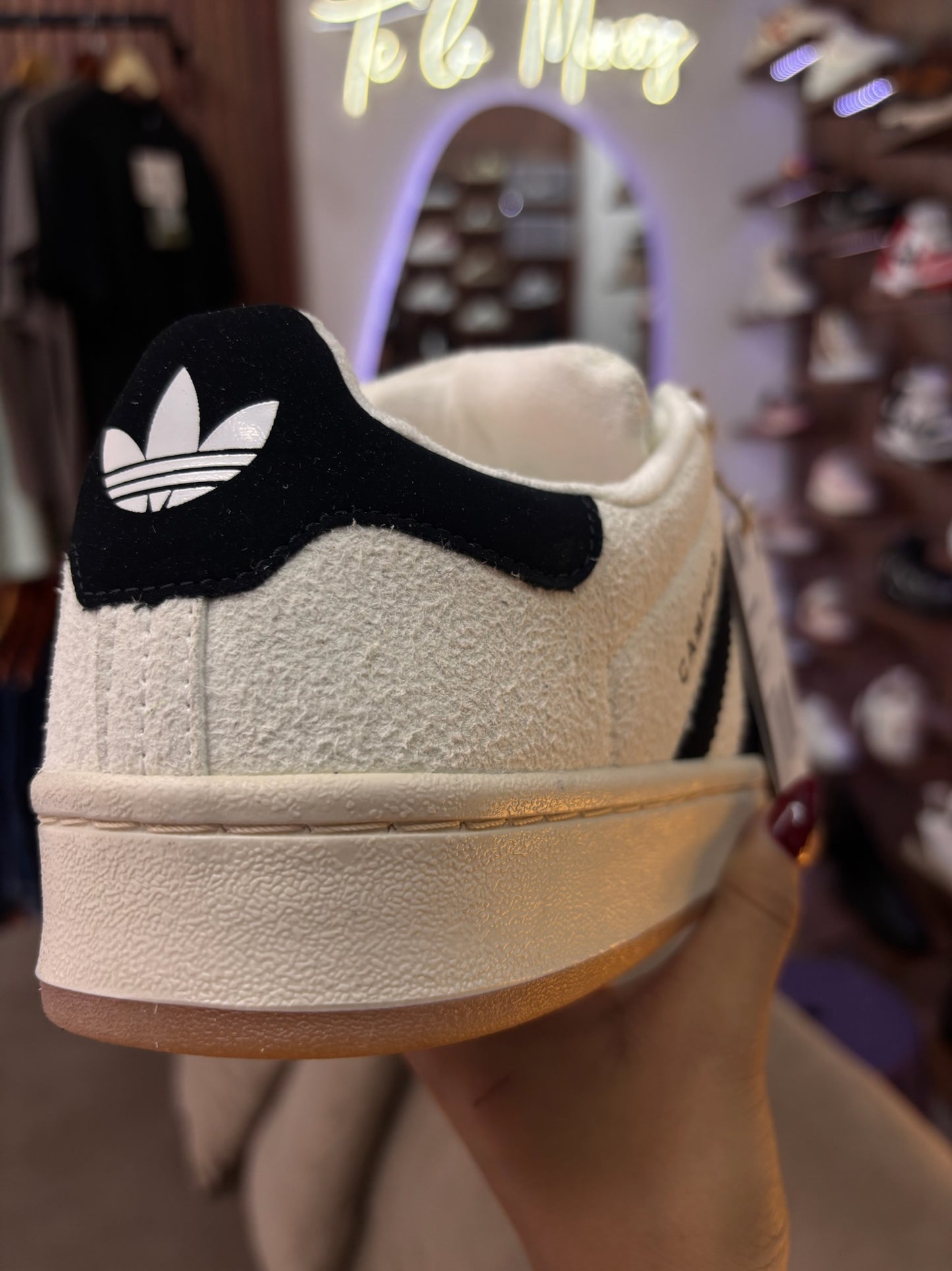 Adidas Campus Off White & Black