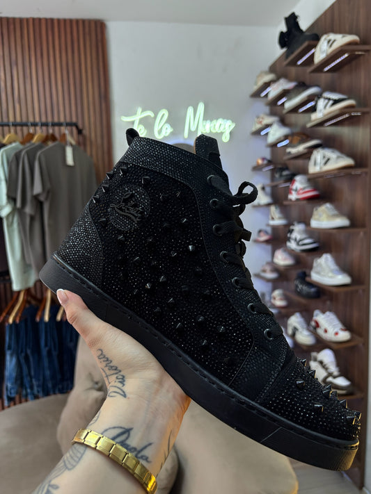 Louboutin High Top Black
