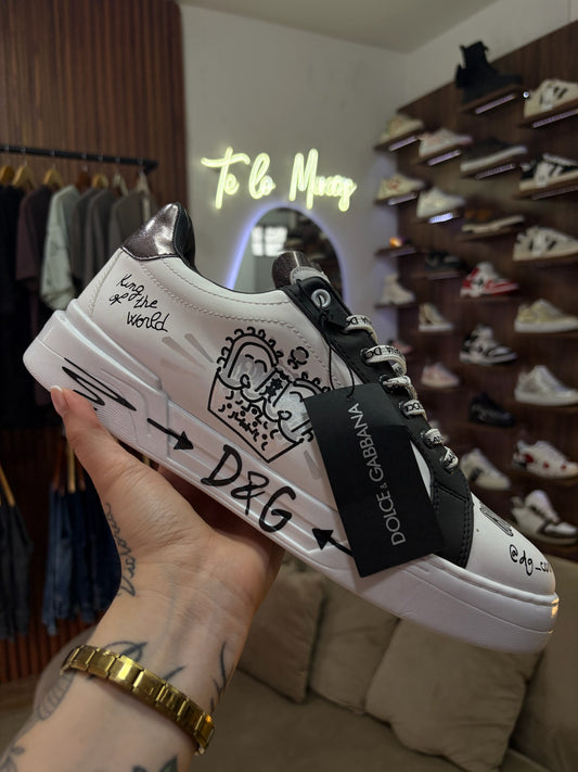 Dolce&Gabbana portofino King blanco/plata