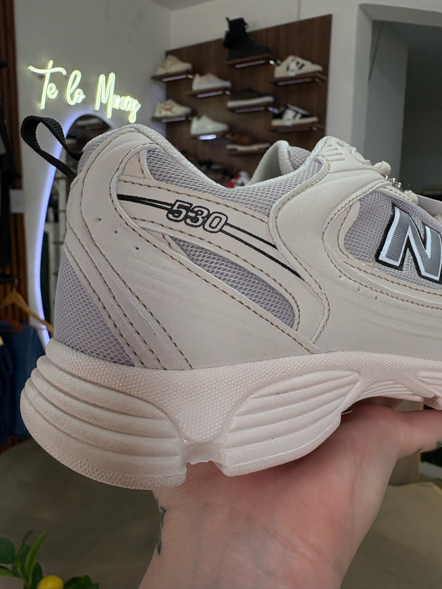 New Balance 530 White Silver