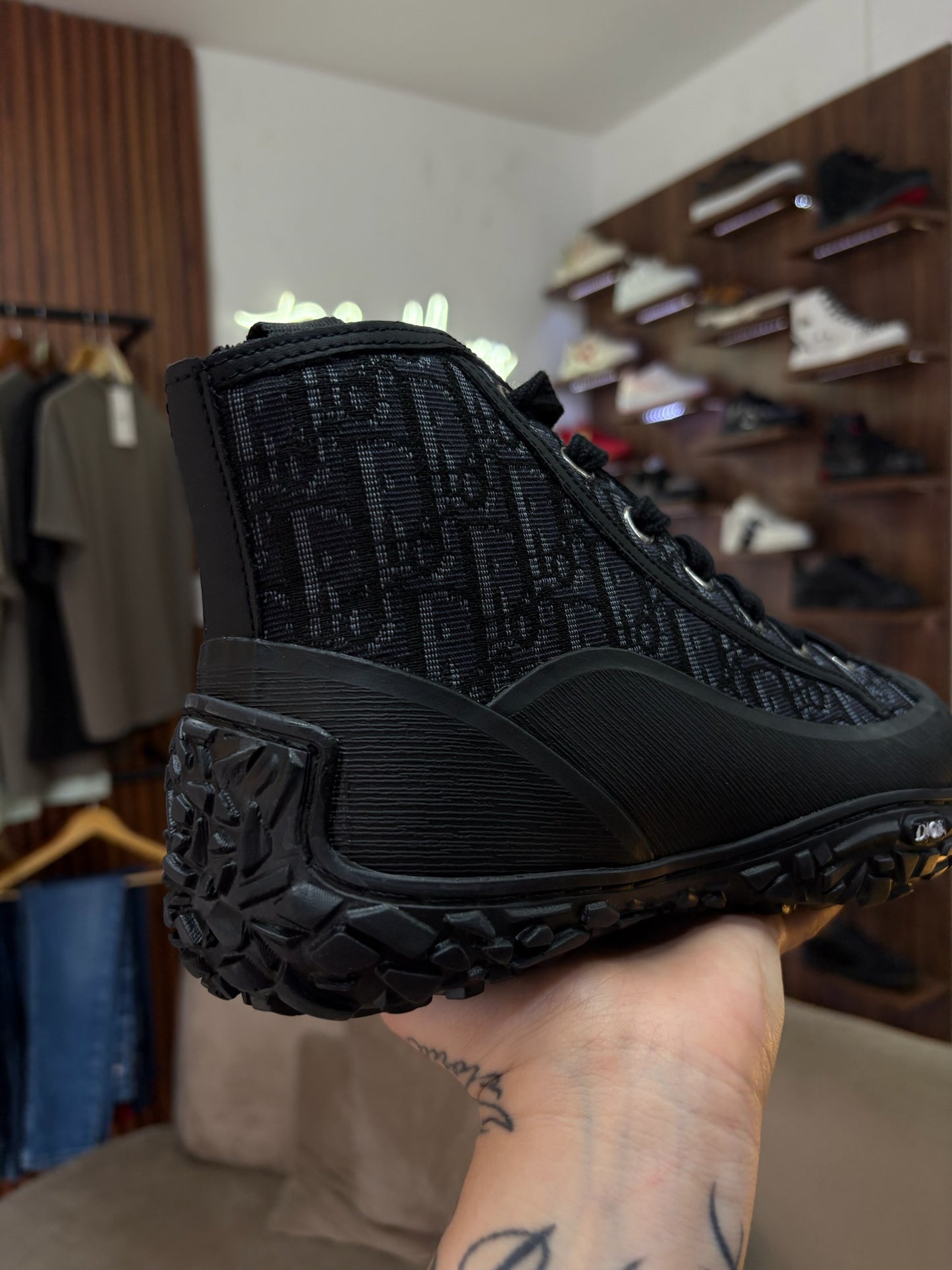 Dior tactica Negro/Azul