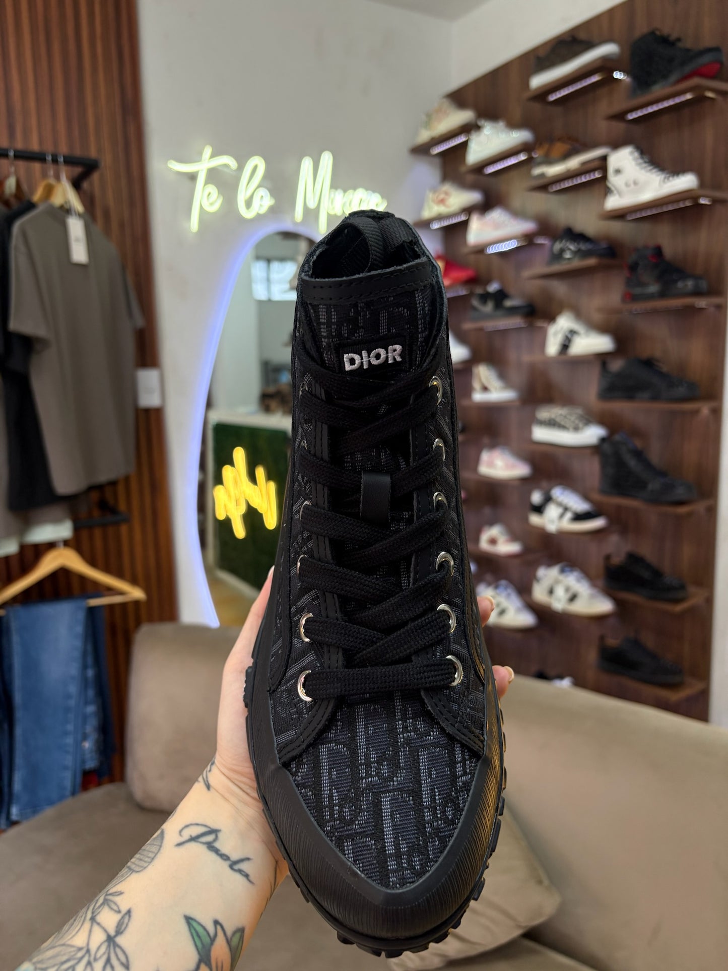 Dior tactica Negro/Azul